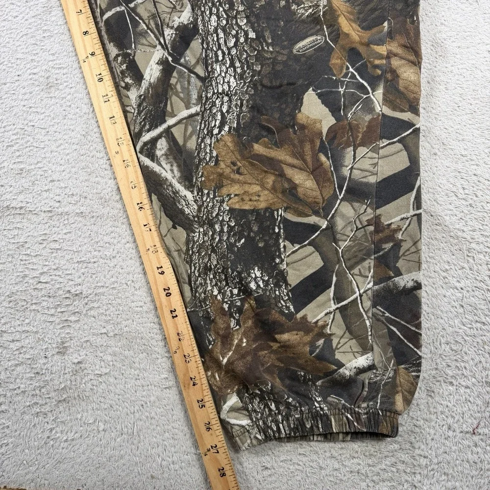 Vintage Liberty Sweatpants Men XL Camo Realtree Fleece Jogger Hunting Drawstring